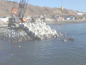 静内漁港機能強化工事